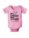 It's LeviOsa not LeviosAHH Baby Romper Bodysuit-Baby Romper-TooLoud-Pink-06-Months-Davson Sales