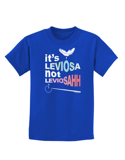 It's LeviOsa not LeviosAHH Childrens Dark T-Shirt-Childrens T-Shirt-TooLoud-Royal-Blue-X-Small-Davson Sales