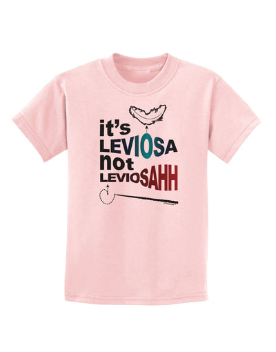 It's LeviOsa not LeviosAHH Childrens T-Shirt-Childrens T-Shirt-TooLoud-PalePink-X-Small-Davson Sales