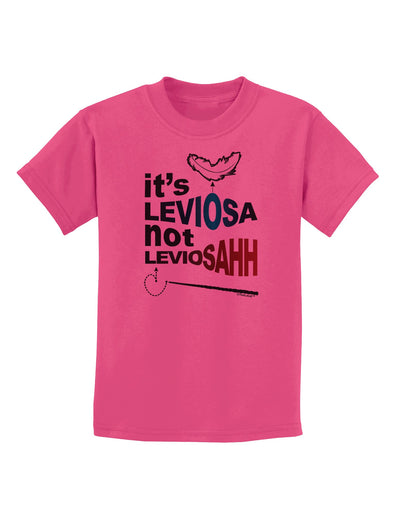 It's LeviOsa not LeviosAHH Childrens T-Shirt-Childrens T-Shirt-TooLoud-Sangria-X-Small-Davson Sales