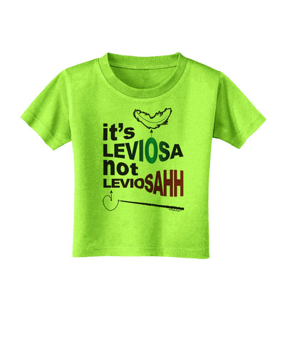 It's LeviOsa not LeviosAHH Toddler T-Shirt-Toddler T-Shirt-TooLoud-Lime-Green-2T-Davson Sales