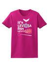 It's LeviOsa not LeviosAHH Womens Dark T-Shirt-TooLoud-Hot-Pink-Small-Davson Sales