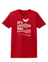 It's LeviOsa not LeviosAHH Womens Dark T-Shirt-TooLoud-Red-X-Small-Davson Sales