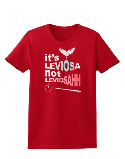 It's LeviOsa not LeviosAHH Womens Dark T-Shirt-TooLoud-Red-X-Small-Davson Sales