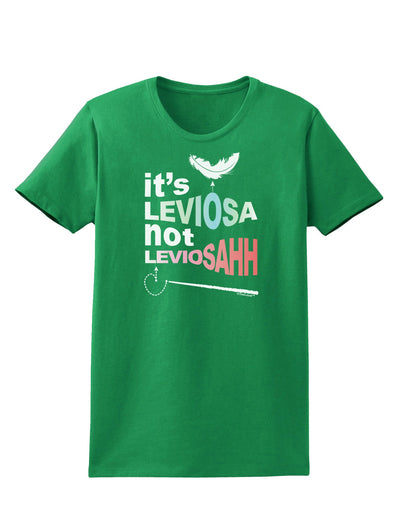 It's LeviOsa not LeviosAHH Womens Dark T-Shirt-TooLoud-Kelly-Green-X-Small-Davson Sales