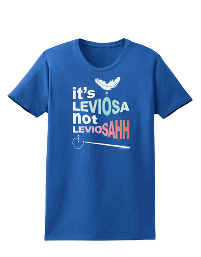 It's LeviOsa not LeviosAHH Womens Dark T-Shirt-TooLoud-Royal-Blue-X-Small-Davson Sales
