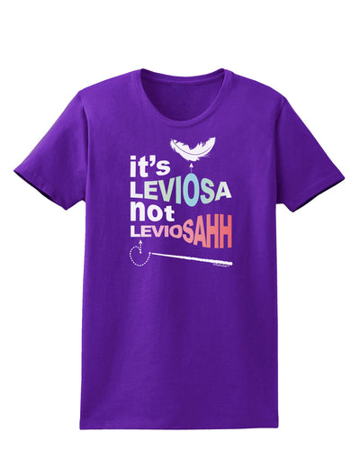 It's LeviOsa not LeviosAHH Womens Dark T-Shirt-TooLoud-Purple-X-Small-Davson Sales