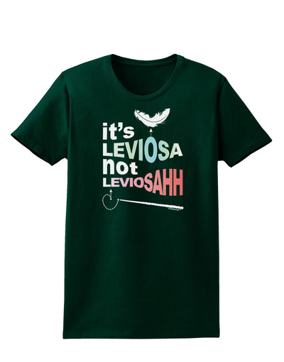 It's LeviOsa not LeviosAHH Womens Dark T-Shirt-TooLoud-Forest-Green-Small-Davson Sales