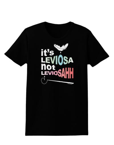 It's LeviOsa not LeviosAHH Womens Dark T-Shirt-TooLoud-Black-X-Small-Davson Sales