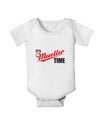 It's Mueller Time Anti-Trump Funny Baby Romper Bodysuit by TooLoud-Baby Romper-TooLoud-White-06-Months-Davson Sales