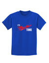It's Mueller Time Anti-Trump Funny Childrens Dark T-Shirt by TooLoud-Childrens T-Shirt-TooLoud-Royal-Blue-X-Small-Davson Sales