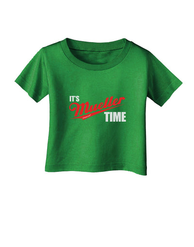 It's Mueller Time Anti-Trump Funny Infant T-Shirt Dark by TooLoud-Infant T-Shirt-TooLoud-Clover-Green-06-Months-Davson Sales