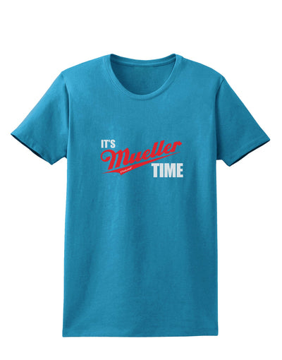 It's Mueller Time Anti-Trump Funny Womens Dark T-Shirt by TooLoud-Womens T-Shirt-TooLoud-Turquoise-X-Small-Davson Sales