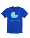 It's a Boy - Baby Boy Carriage Childrens Dark T-Shirt-Childrens T-Shirt-TooLoud-Royal-Blue-X-Small-Davson Sales