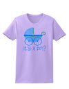 It's a Boy - Baby Boy Carriage Womens T-Shirt-Womens T-Shirt-TooLoud-Lavender-X-Small-Davson Sales