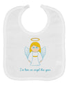 I've Been An Angel This Year Cute Christmas Angel Baby Bib