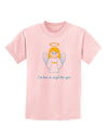 I've Been An Angel This Year Cute Christmas Angel Childrens T-Shirt-Childrens T-Shirt-TooLoud-PalePink-X-Small-Davson Sales