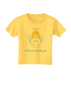 I've Been An Angel This Year Cute Christmas Angel Toddler T-Shirt-Toddler T-Shirt-TooLoud-Yellow-2T-Davson Sales