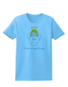 I've Been An Angel This Year Cute Christmas Angel Womens T-Shirt-Womens T-Shirt-TooLoud-Aquatic-Blue-X-Small-Davson Sales