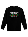 I've Been Naughty This Year Adult Long Sleeve Dark T-Shirt-TooLoud-Black-Small-Davson Sales