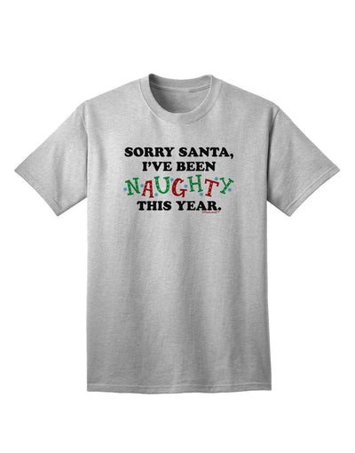 I've Been Naughty This Year Adult T-Shirt-Mens T-Shirt-TooLoud-AshGray-Small-Davson Sales