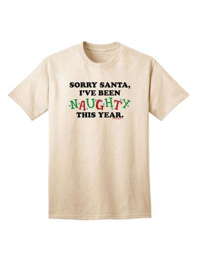 I've Been Naughty This Year Adult T-Shirt-Mens T-Shirt-TooLoud-Natural-Small-Davson Sales