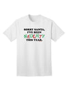 I've Been Naughty This Year Adult T-Shirt-Mens T-Shirt-TooLoud-White-Small-Davson Sales