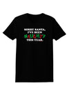 I've Been Naughty This Year Womens Dark T-Shirt-TooLoud-Black-X-Small-Davson Sales