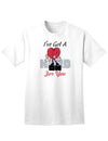 I've Got a Heart On Adult Mens and Womens T-Shirt-Womens T-Shirt-TooLoud-White-Small-Davson Sales