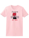 I've Got a Heart On Adult Womens T-Shirt-Womens T-Shirt-TooLoud-Pale Pink-Small-Davson Sales