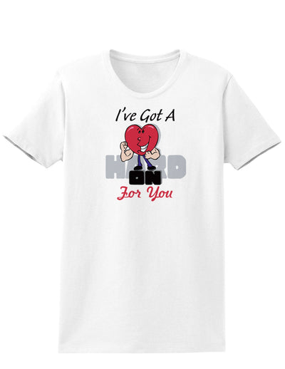 I've Got a Heart On Adult Womens T-Shirt-Womens T-Shirt-TooLoud-White-Small-Davson Sales