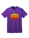 Jack-O-Lantern Watercolor Adult Dark T-Shirt
