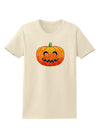 Jack-O-Lantern Watercolor Womens T-Shirt-Womens T-Shirt-TooLoud-Natural-X-Small-Davson Sales