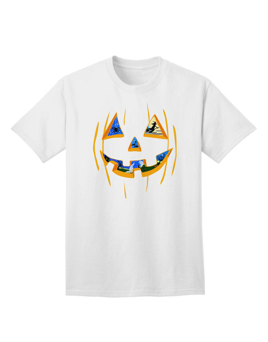 Jack O Lanterns Point of View - Premium Adult Pumpkin T-Shirt for Ecommerce Collection-Mens T-shirts-TooLoud-White-Small-Davson Sales