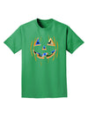 Jack O Lanterns Point of View Pumpkin Adult Dark T-Shirt-Mens T-Shirt-TooLoud-Kelly-Green-Small-Davson Sales