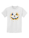 Jack O Lanterns Point of View Pumpkin Childrens T-Shirt-Childrens T-Shirt-TooLoud-White-X-Small-Davson Sales