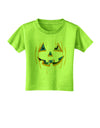 Jack O Lanterns Point of View Pumpkin Toddler T-Shirt-Toddler T-Shirt-TooLoud-Lime-Green-2T-Davson Sales