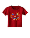 Jack O Lanterns Point of View Pumpkin Toddler T-Shirt Dark-Toddler T-Shirt-TooLoud-Red-2T-Davson Sales