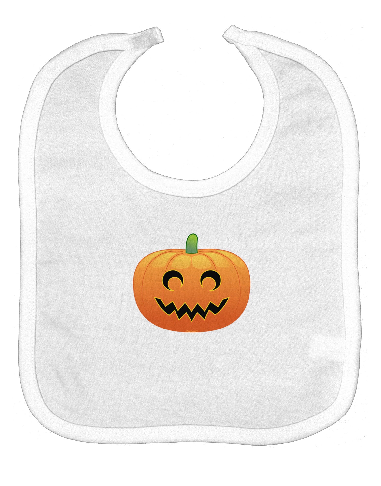 Jack-o-lantern Baby Bib