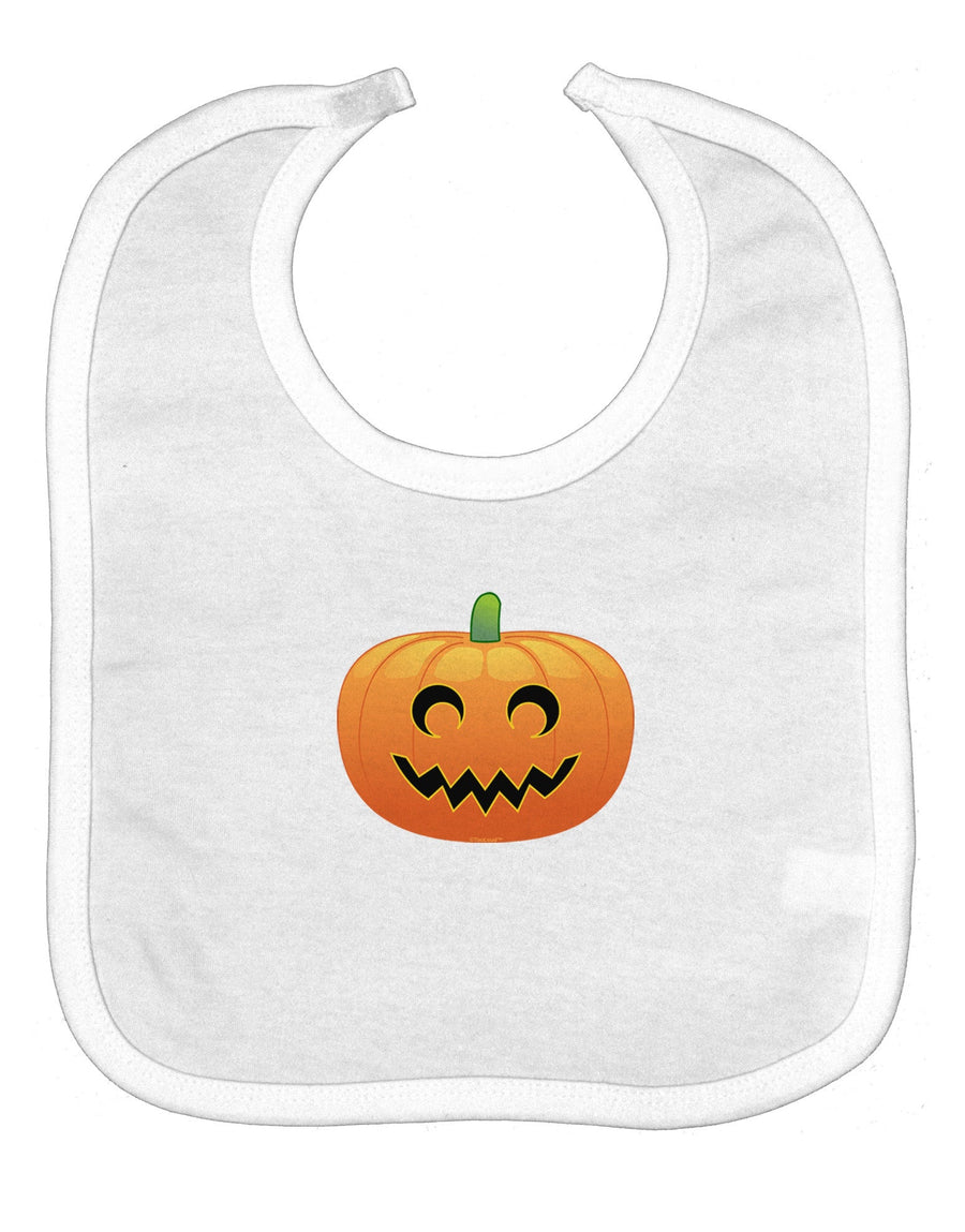 Jack-o-lantern Baby Bib