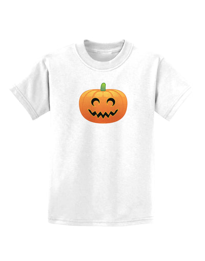 Jack-o-lantern Childrens T-Shirt-Childrens T-Shirt-TooLoud-White-X-Small-Davson Sales