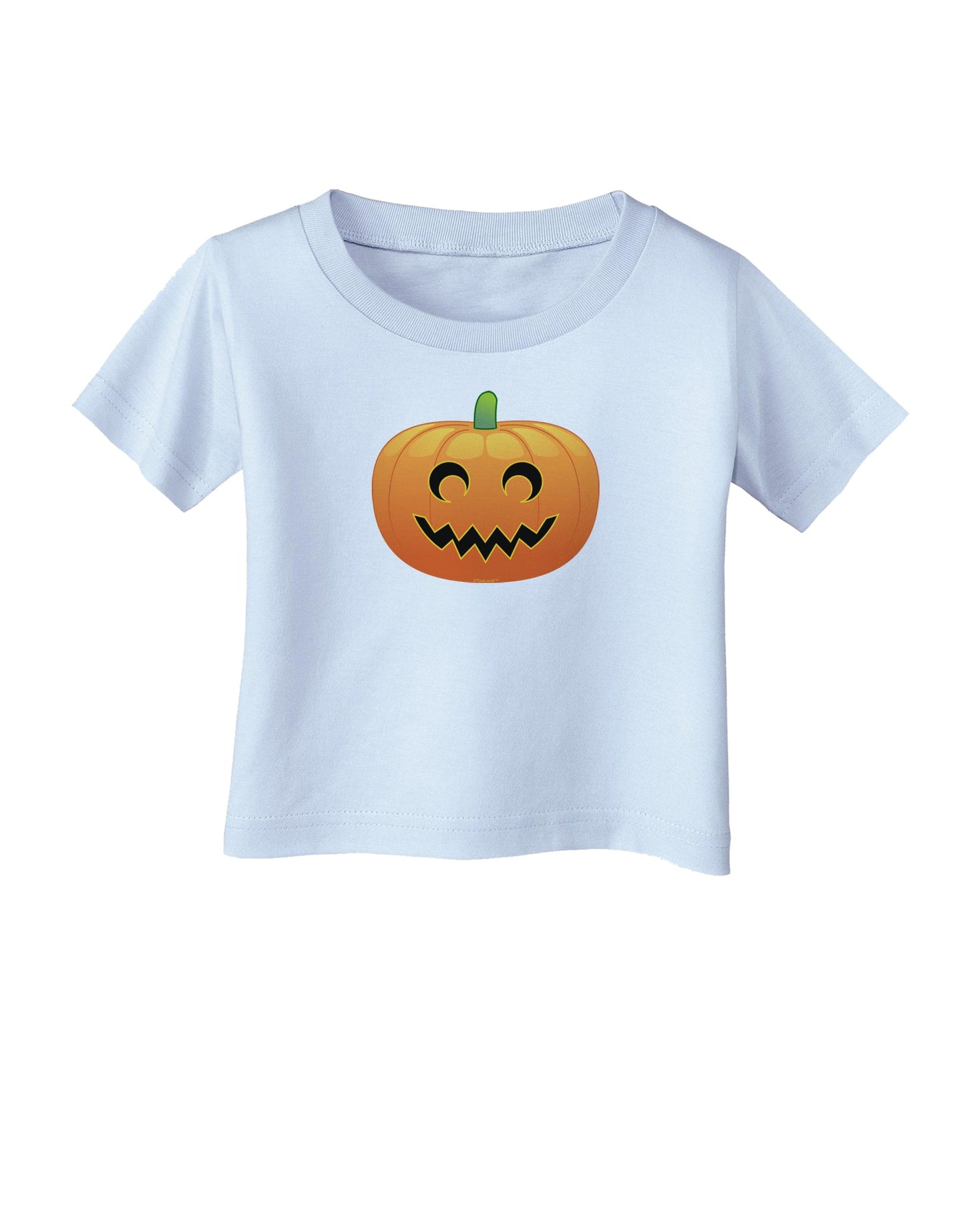 Jack-o-lantern Infant T-Shirt-Infant T-Shirt-TooLoud-Light-Blue-06-Months-Davson Sales