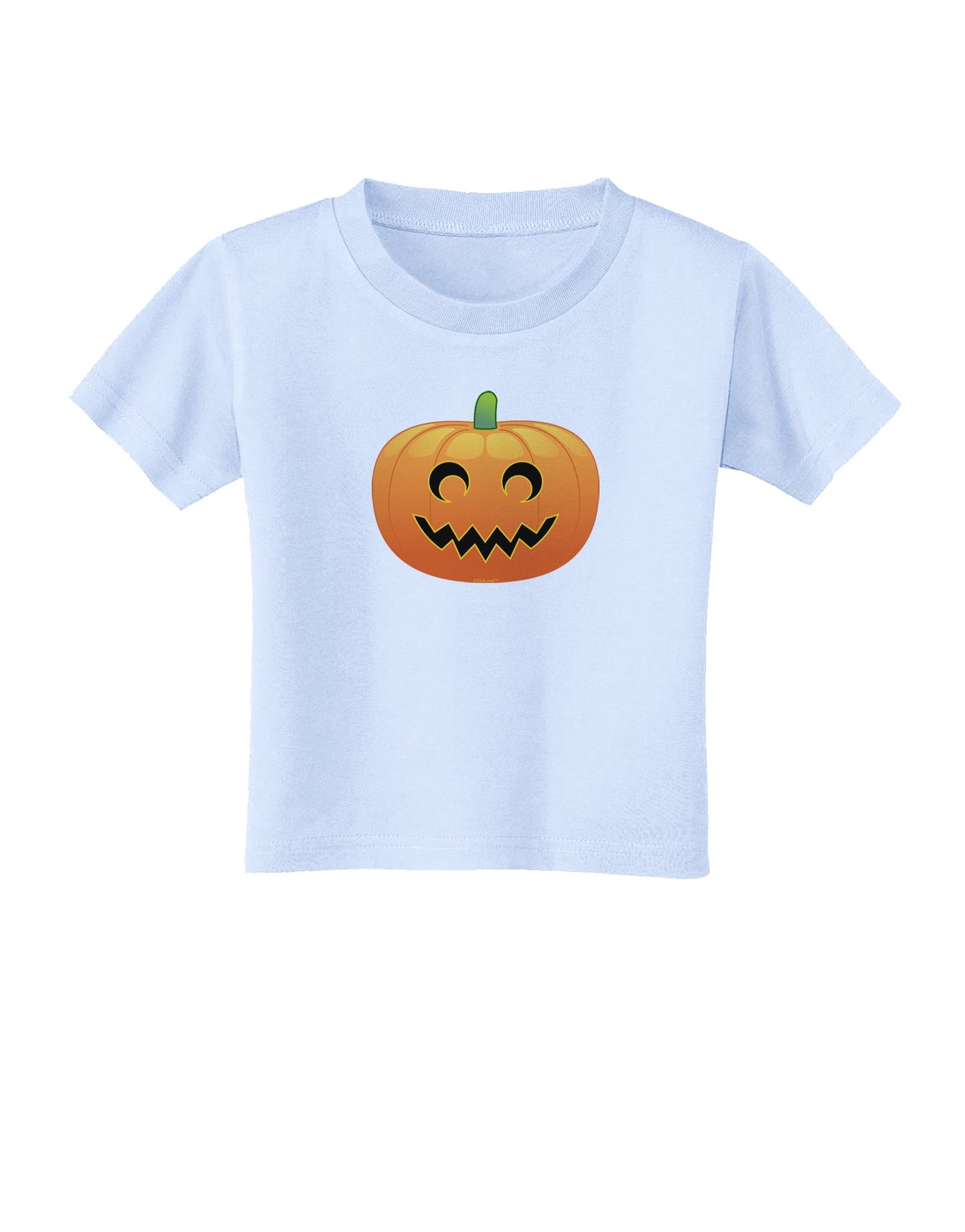 Jack-o-lantern Toddler T-Shirt-Toddler T-Shirt-TooLoud-Light-Blue-2T-Davson Sales