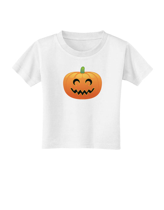 Jack-o-lantern Toddler T-Shirt-Toddler T-Shirt-TooLoud-White-2T-Davson Sales