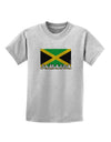 Jamaica Flag Childrens T-Shirt-Childrens T-Shirt-TooLoud-AshGray-X-Small-Davson Sales