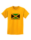 Jamaica Flag Childrens T-Shirt-Childrens T-Shirt-TooLoud-Gold-X-Small-Davson Sales