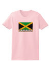 Jamaica Flag Womens T-Shirt-Womens T-Shirt-TooLoud-PalePink-X-Small-Davson Sales