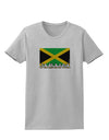 Jamaica Flag Womens T-Shirt-Womens T-Shirt-TooLoud-AshGray-X-Small-Davson Sales