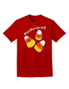 Japanese Kawaii Candy Corn Halloween Adult Dark T-Shirt-Mens T-Shirt-TooLoud-Red-Small-Davson Sales