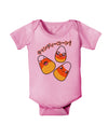 Japanese Kawaii Candy Corn Halloween Baby Romper Bodysuit-Baby Romper-TooLoud-Light-Pink-06-Months-Davson Sales